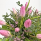 Preview: Blumenstrauß rosa Tulpen Nahaufnahme