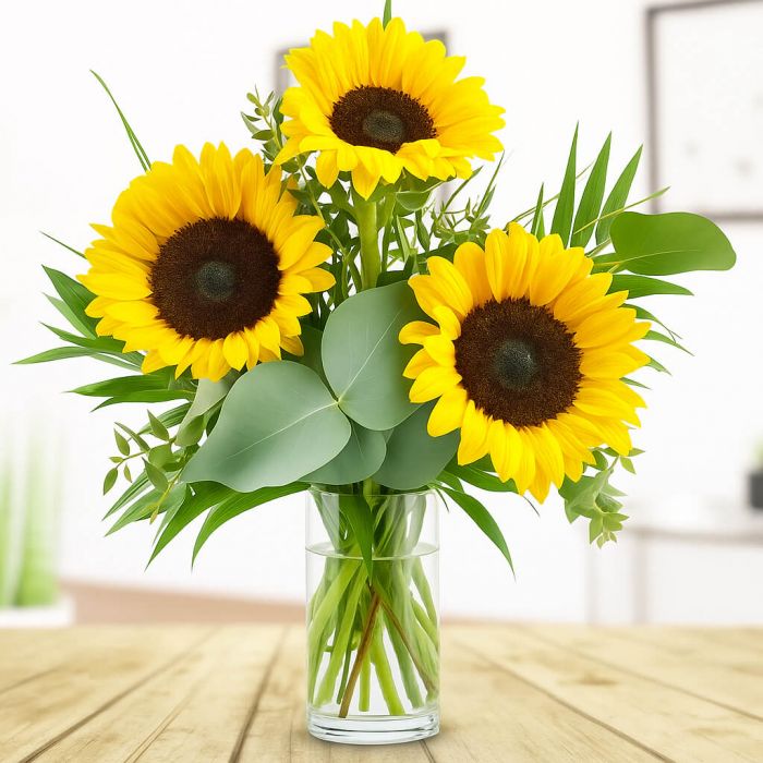 Sommerliche Blumensträuße